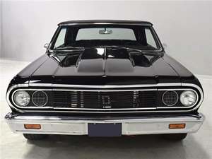 Black 1964 Chevrolet Chevelle Malibu SS