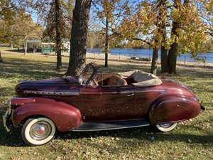 Red 1940 Chevrolet Classic