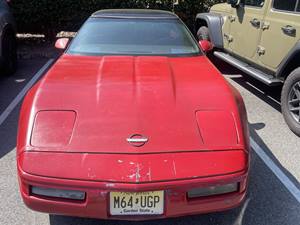 Red 1985 Chevrolet Corvette