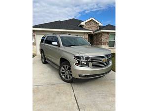 Beige 2015 Chevrolet Tahoe