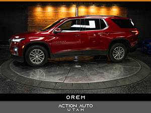 Red 2023 Chevrolet Traverse