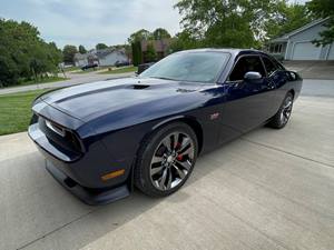 Blue 2013 Dodge Challenger