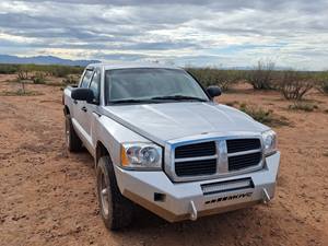 Gray 2007 Dodge Dakota SLT 4X4 FlexFuel
