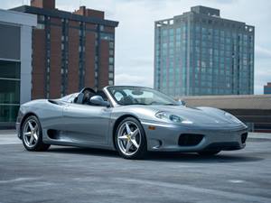 2003 Ferrari 488 Spider with Silver Exterior