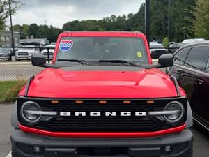 Red 2022 Ford Bronco
