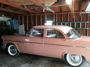 Pink 1955 Ford Customline