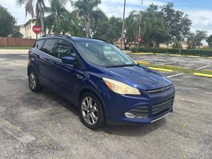Blue 2015 Ford Escape