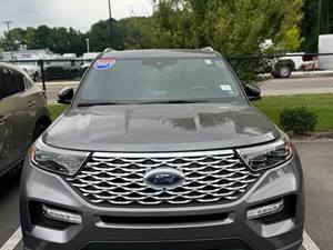 Silver 2021 Ford Explorer