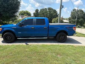 Blue 2013 Ford F-150 Supercrew