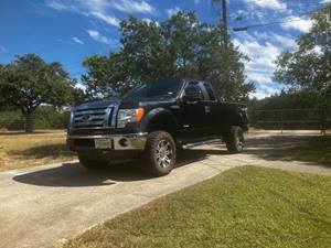 Black 2013 Ford F150 SuperCab