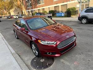 Blue 2016 Ford Fusion