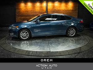 Blue 2018 Ford Fusion Energi