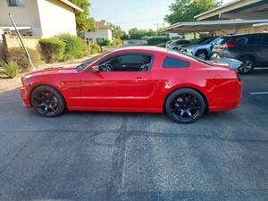 Red 2013 Ford Mustang Gt 