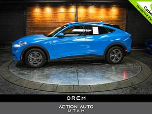 Blue 2022 Ford Mustang Mach-E
