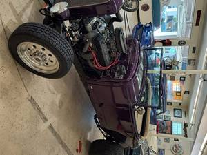 Purple 1931 Ford Roadster