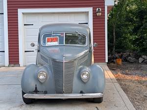 Gray 1937 Ford Sedan
