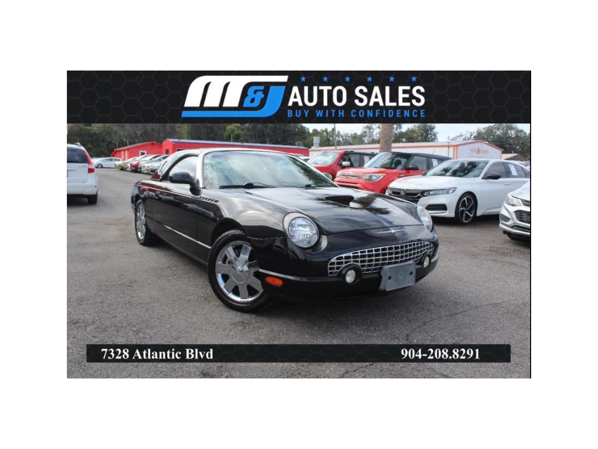 2002 Ford Thunderbird for sale by owner in Jacksonville
