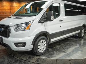 White 2022 Ford Transit Passenger