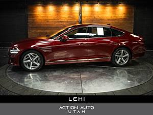Red 2024 Genesis G80