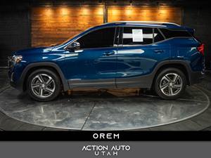 Blue 2021 GMC Terrain