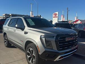 Silver 2025 GMC Yukon AT4