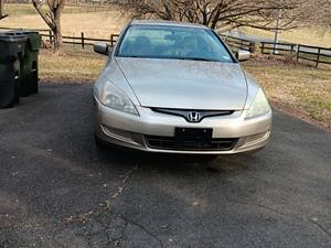 Gold 2003 Honda Accord Coupep