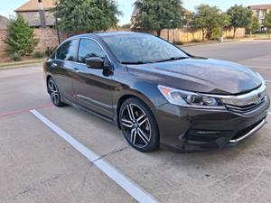 Black 2016 Honda Accord Sport