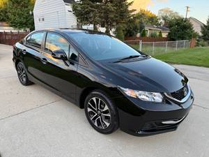 Black 2013 Honda Civic EX