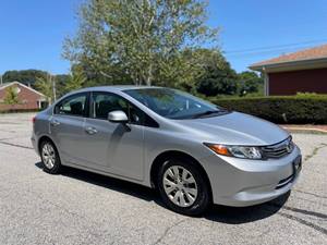 Silver 2012 Honda Civic LX