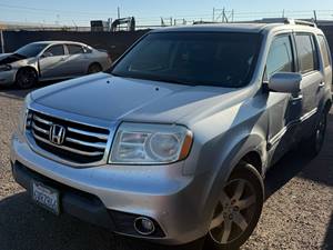 Silver 2012 Honda Pilot