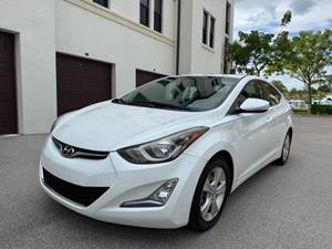 White 2016 Hyundai Elantra Value Edition