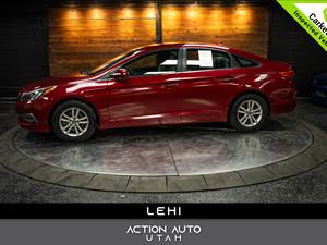 Red 2015 Hyundai Sonata