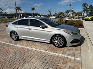 Silver 2016 Hyundai Sonata Sport