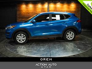 Blue 2020 Hyundai Tucson