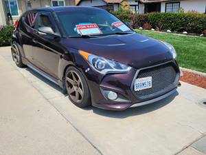 Purple 2015 Hyundai Veloster Turbo