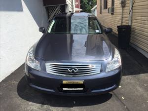 Blue 2008 Infiniti G35