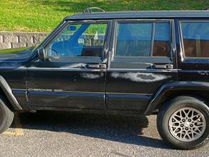 Black 1997 Jeep Cherokee