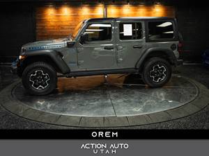 Gray 2023 Jeep Wrangler 4Xe