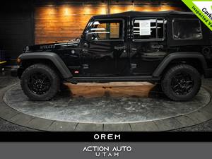 Black 2016 Jeep Wrangler Unlimited