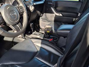 Black 2016 Jeep Wrangler Unlimited RUBICON 