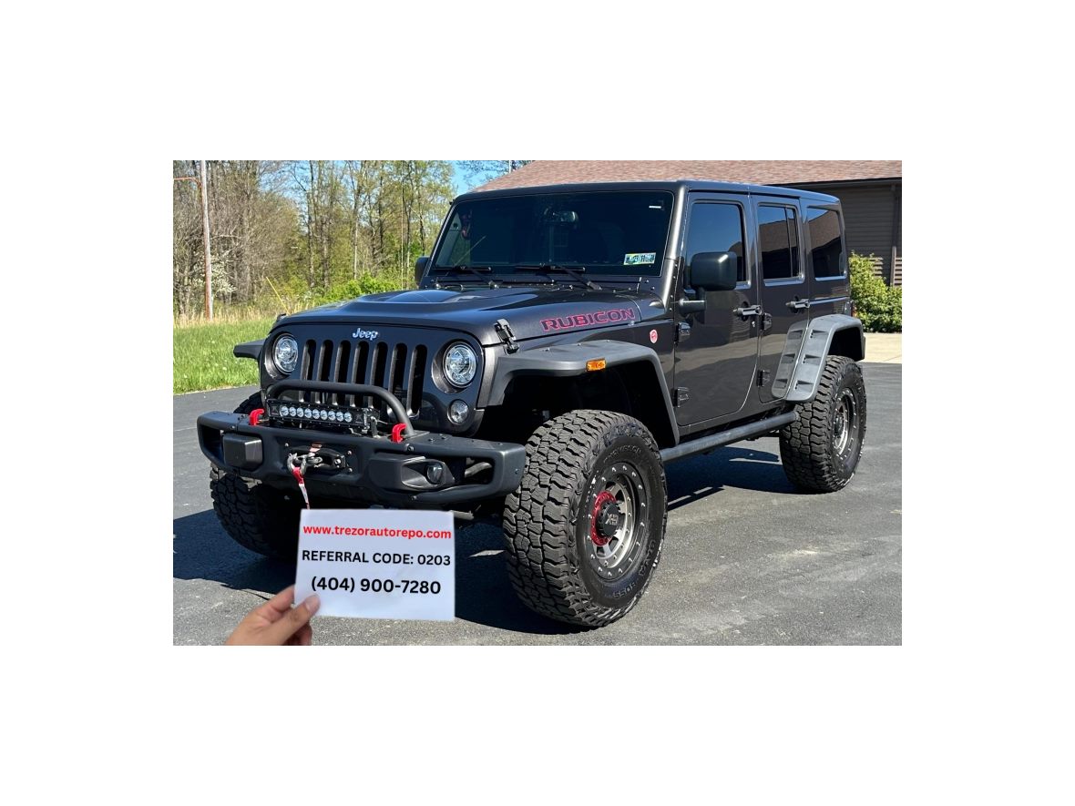 2017 Jeep Wrangler Unlimited Rubicon Hard Rock 4x4 for sale by owner in Lakewood