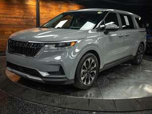 Gray 2023 Kia Carnival