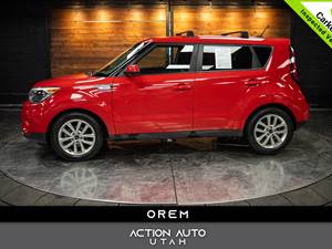 Red 2018 Kia Soul