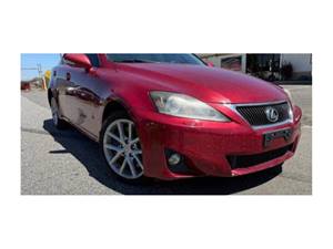Red 2012 Lexus IS 350