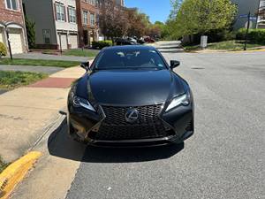 Black 2021 Lexus RC350 Sport