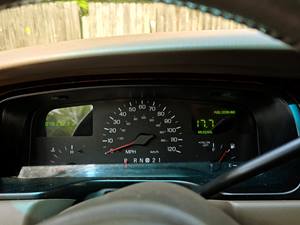 Black 1999 Lincoln Town Car