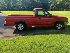 Red 1988 Mazda B-Series