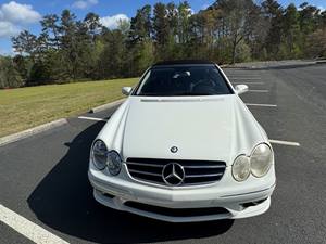 White 2007 Mercedes-Benz CLK-Class
