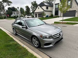 Blue 2014 Mercedes-Benz E-Class 350