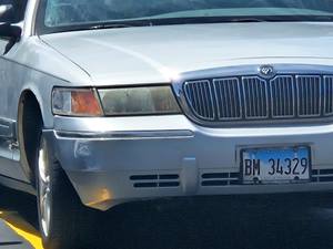Gray 2001 Mercury Grand Marquis